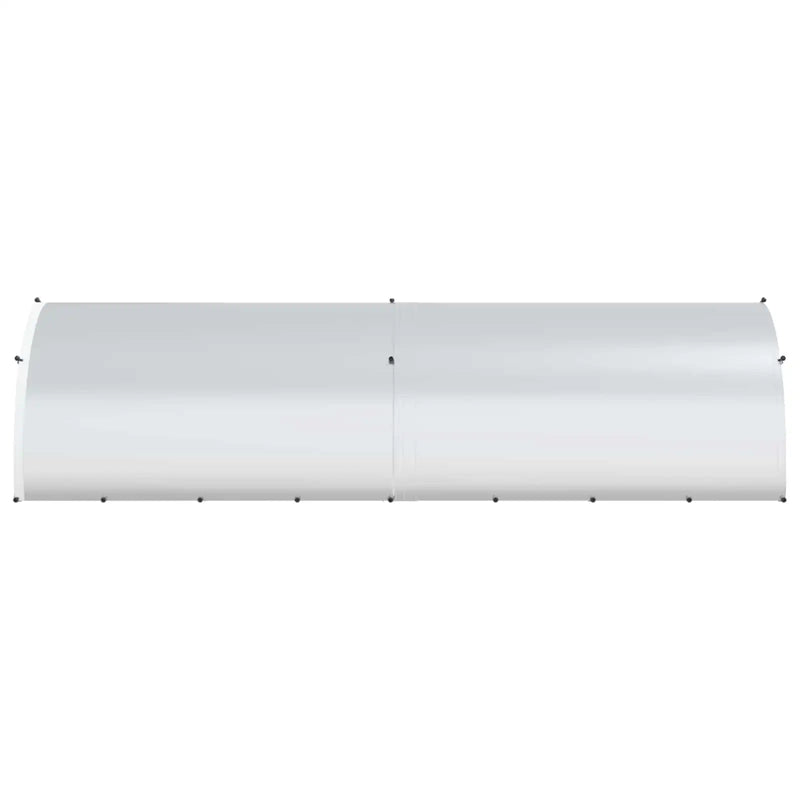 Chicken Coop Silver 400 x 150 x 100 cm Galvanised Steel