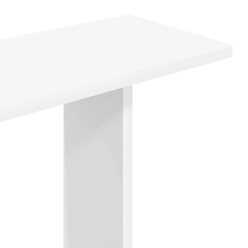 Wall Shelf Wall-Mounted White 56 x 20 x 90 cm Engineered Wood