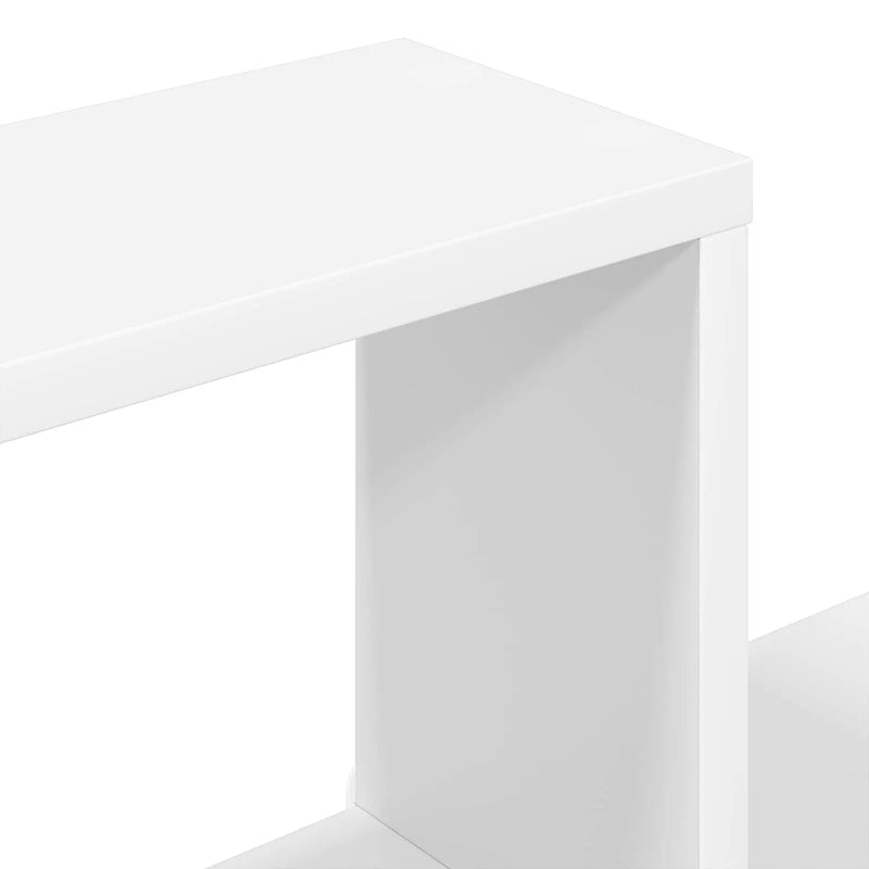 Wall Cube Shelves Wall-Mounted White 64 x 13.5 x 91.5 cm