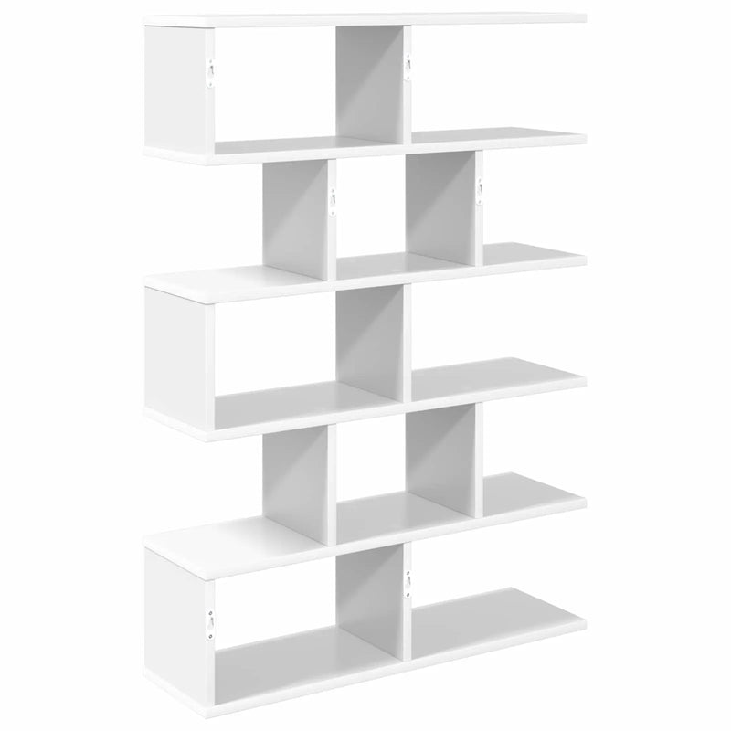 Wall Shelf White 70 x 20 x 100 cm Engineered Wood