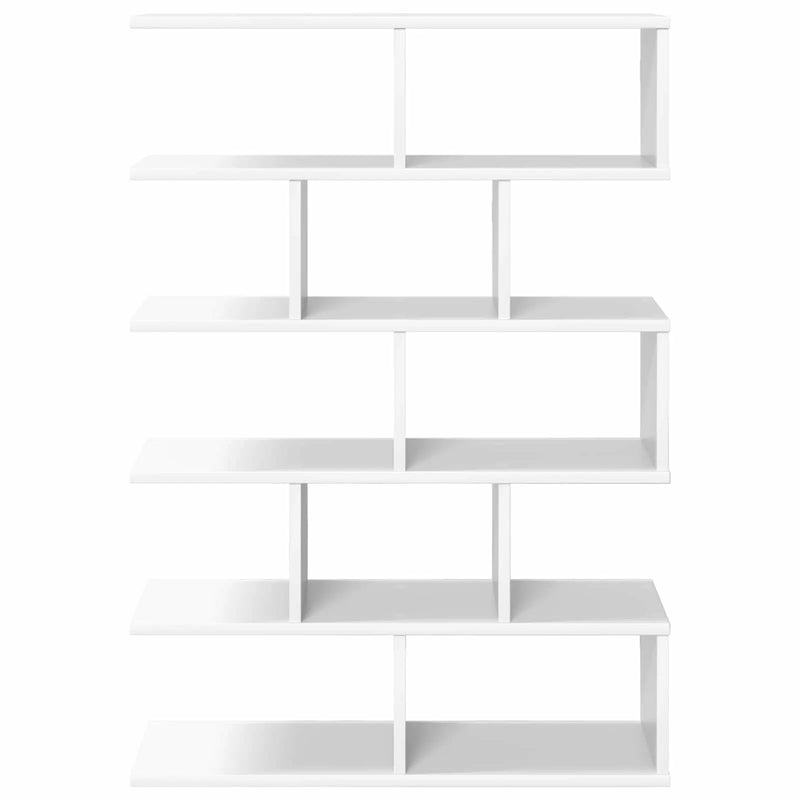 Wall Shelf White 70 x 20 x 100 cm Engineered Wood