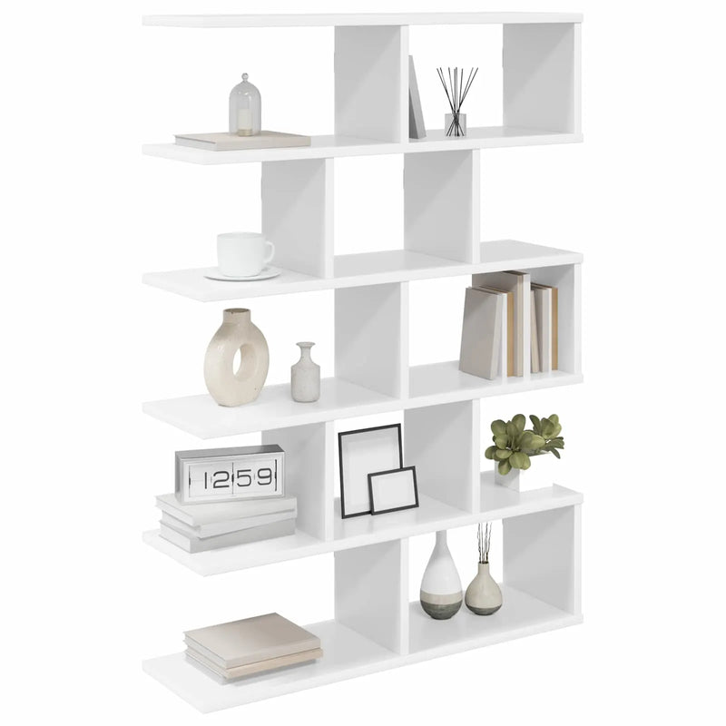 Wall Shelf White 70 x 20 x 100 cm Engineered Wood