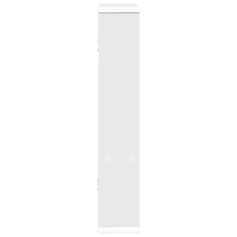 Wall Shelf White 60 x 11 x 60 cm Engineered Wood
