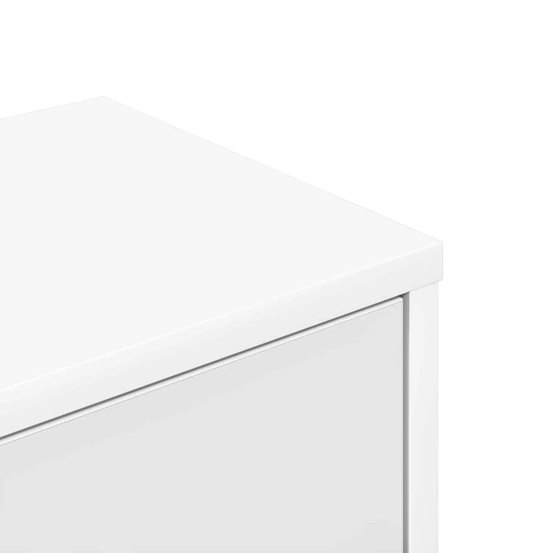 Wall Corner Shelf White 48 x 48 x 120 cm Engineered Wood
