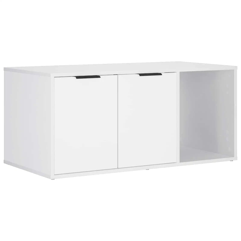 Cat Crate Furniture White 100 x 49 x 45 cm Engineered Wood