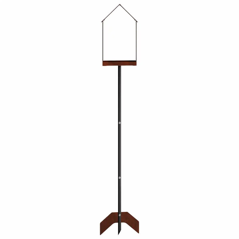 Bird Feeder Weathering Steel Rusty