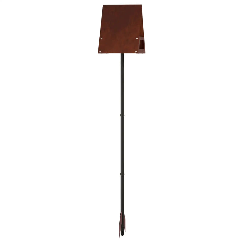 Bird Feeder Weathering Steel Rusty