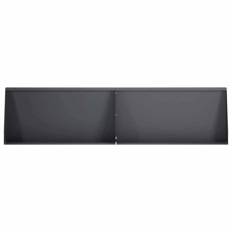 Retaining Wall 2 pcs 80 x 12 x 50 cm Steel Anthracite
