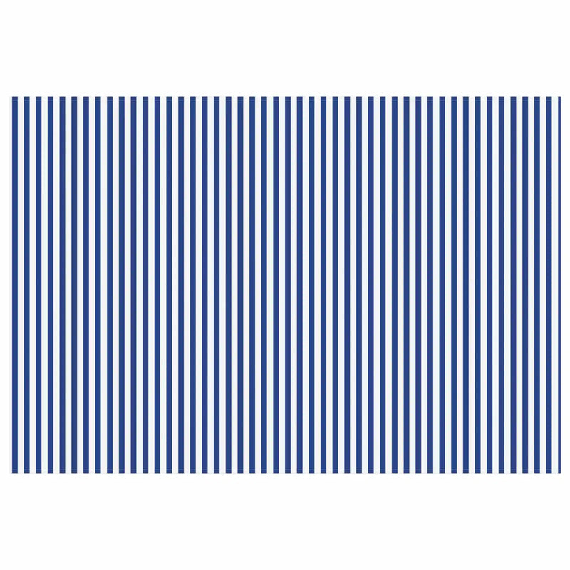 Awning Replacement Fabric Blue and White 400 x 300 cm Polyester