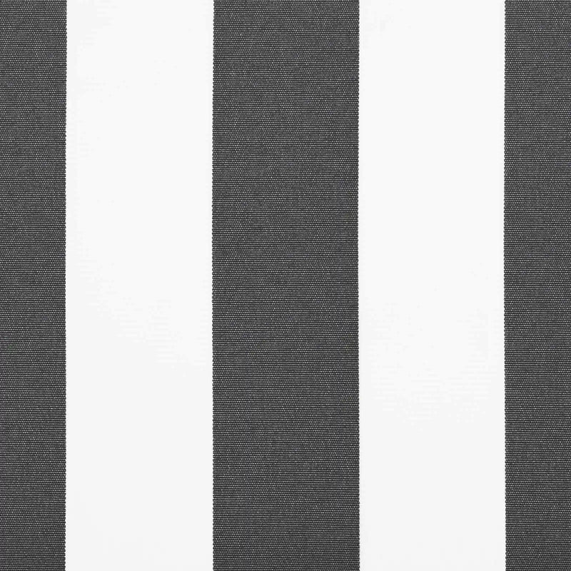 Awning Replacement Fabric Anthracite and White 400 x 300 cm