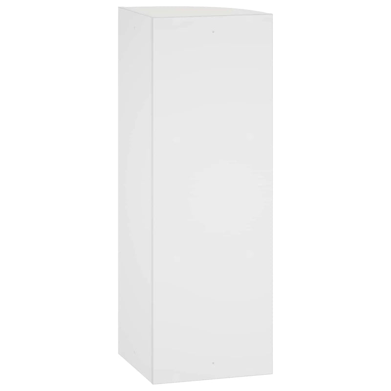 Wall Mounted Corner Shelf 3-Tier 31.5 x 31 x 90 cm