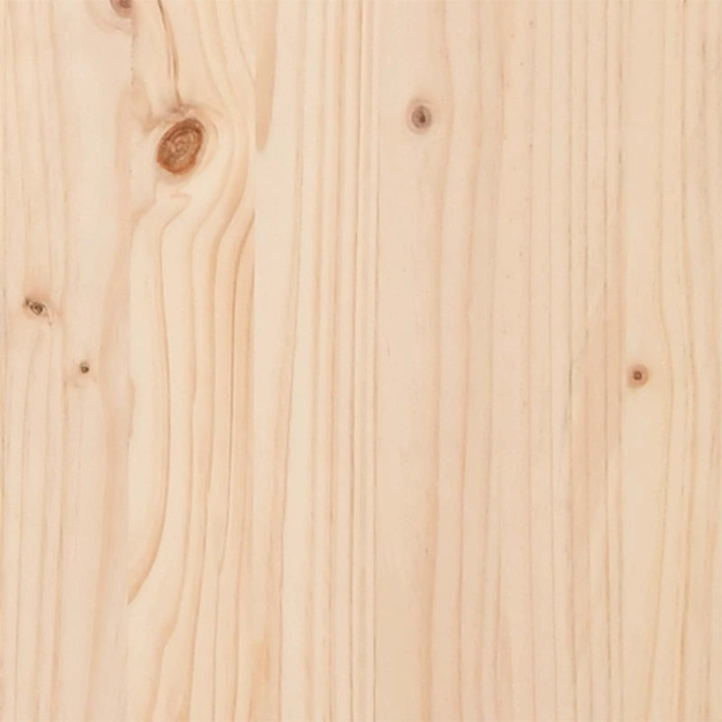 Sliding Door Natural 100 x 208 cm Solid Pine Wood