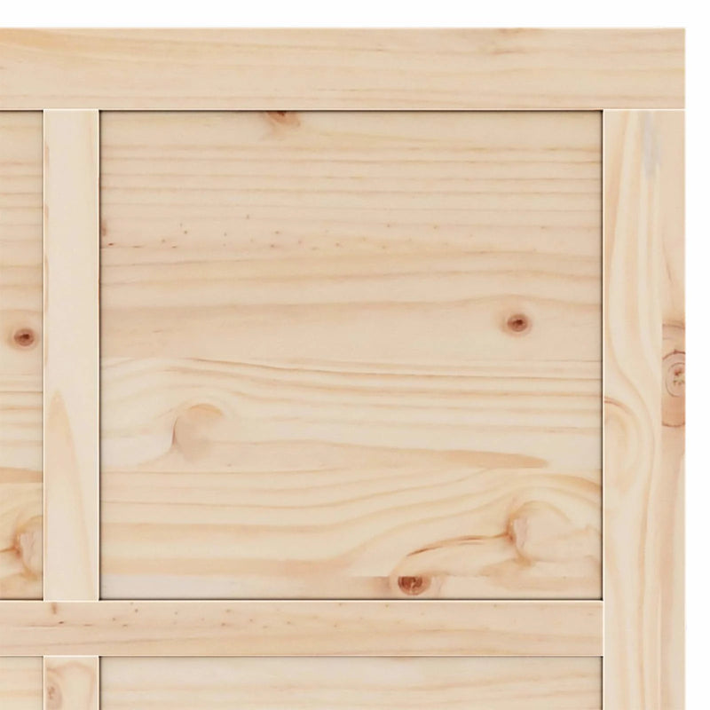 Sliding Door Natural 80 x 208 cm Solid Pine Wood