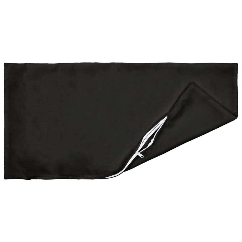 Cushion with Pillow HEERLEN 6 pcs Black Polyester