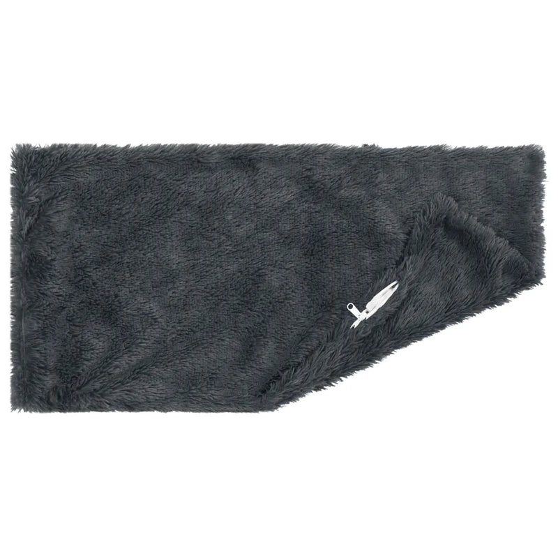 Cushion with Pillow HEERLEN 6 pcs Anthracite PV Fleece