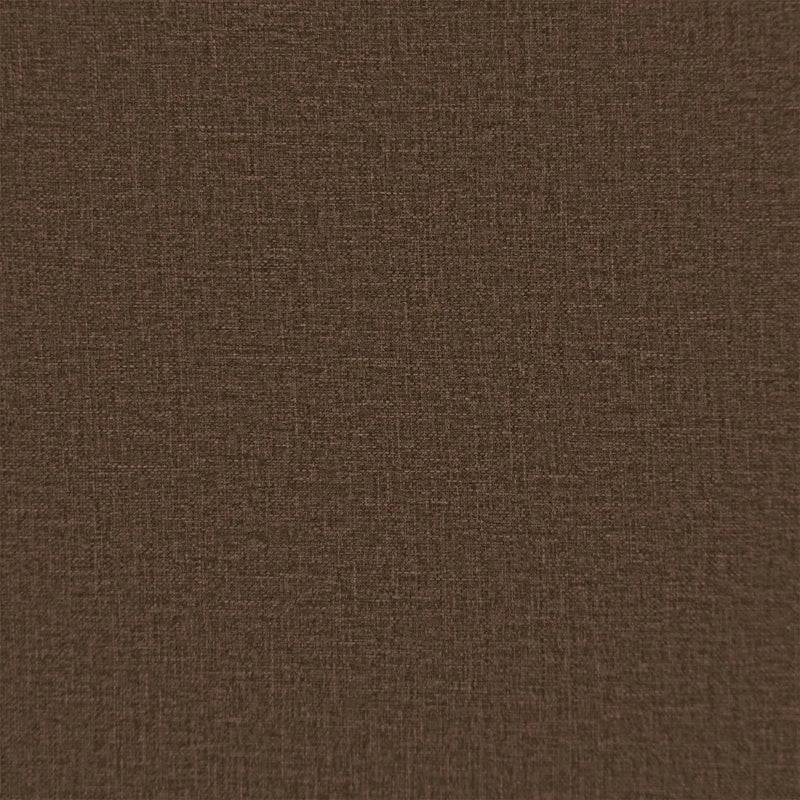 Cushion with Pillow HEERLEN 6 pcs Brown Fabric