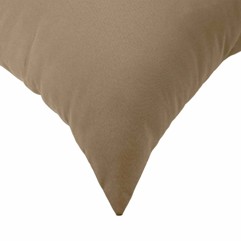 Cushion with Pillow HEERLEN 6 pcs Taupe Polyester