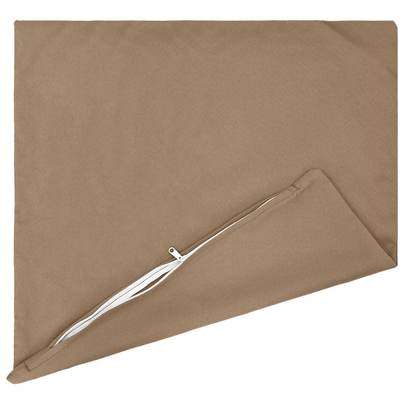 Cushion with Pillow HEERLEN 6 pcs Taupe Polyester