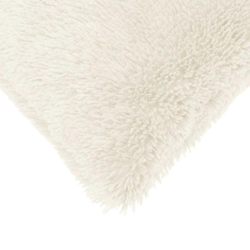 Cushion with Pillow HEERLEN 2 pcs White PV Fleece
