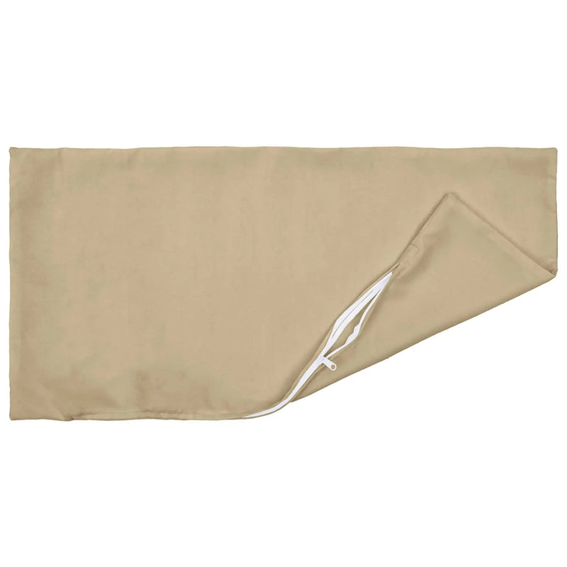 Cushion with Pillow HEERLEN 6 pcs Beige Polyester