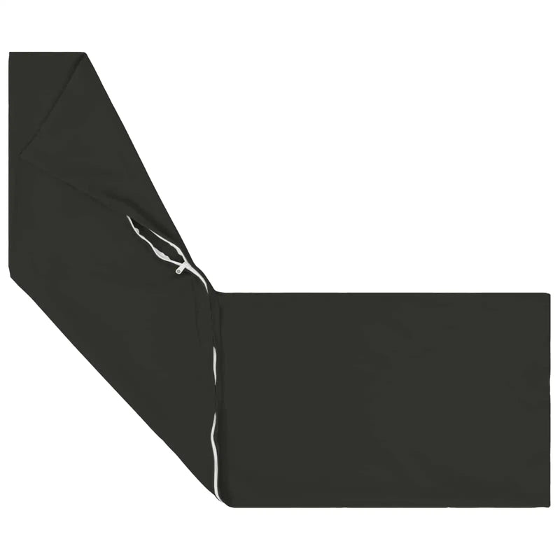 Cushion with Pillow HEERLEN 2 pcs Black Polyester