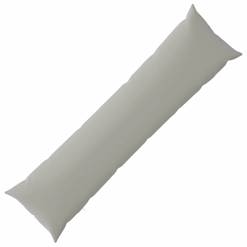 Cushion with Pillow HEERLEN Grey 40 x 145 cm Polyester