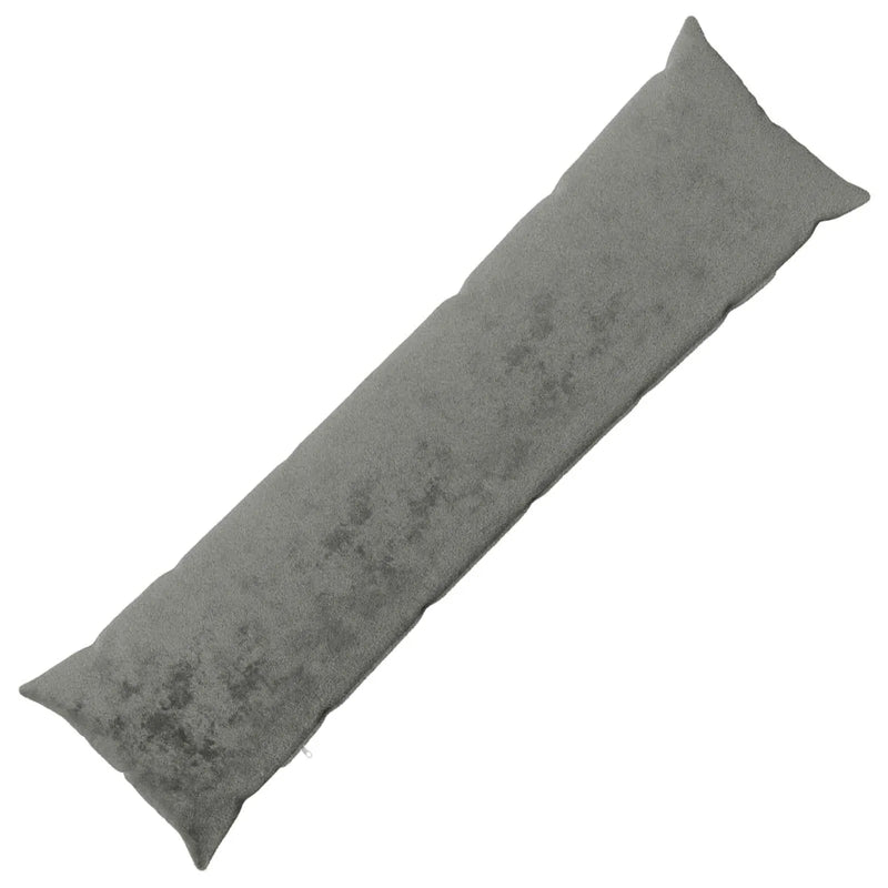 Throw Pillow HEERLEN Dark Grey 40 x 145 cm Flannel