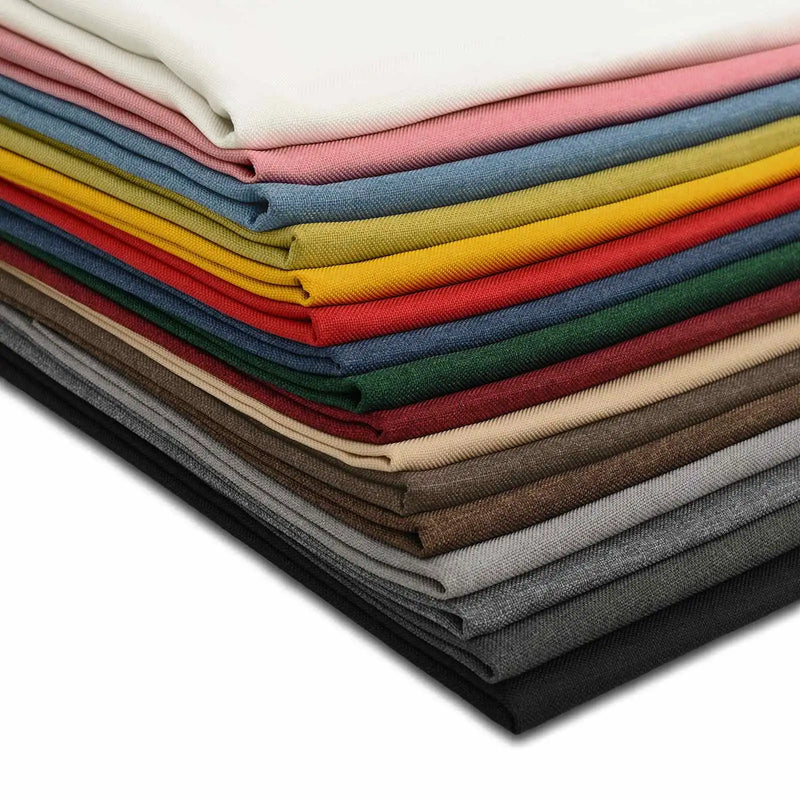 Cushion with Pillow HEERLEN 12 pcs Black Fabric