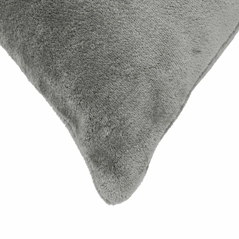 Throw Pillow 2 pcs HEERLEN Dark Grey 50 x 50 cm Flannel