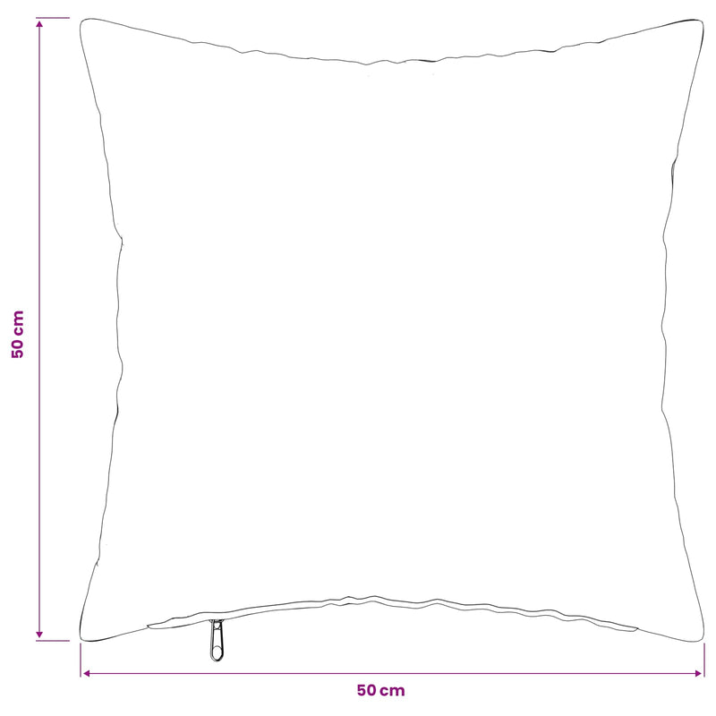 Throw Pillow 2 pcs HEERLEN Dark Grey 50 x 50 cm Flannel