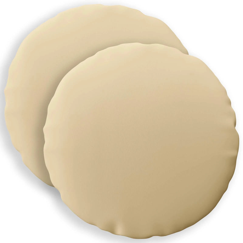 Cushion with Pillow HEERLEN 2 pcs Beige Polyester