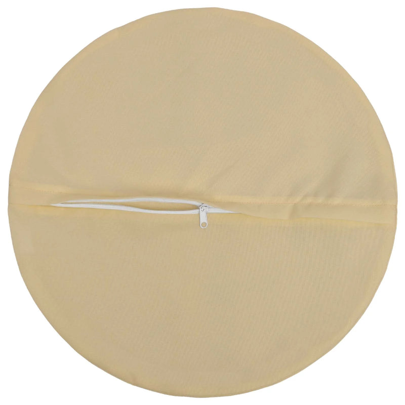 Cushion with Pillow HEERLEN 2 pcs Beige Polyester