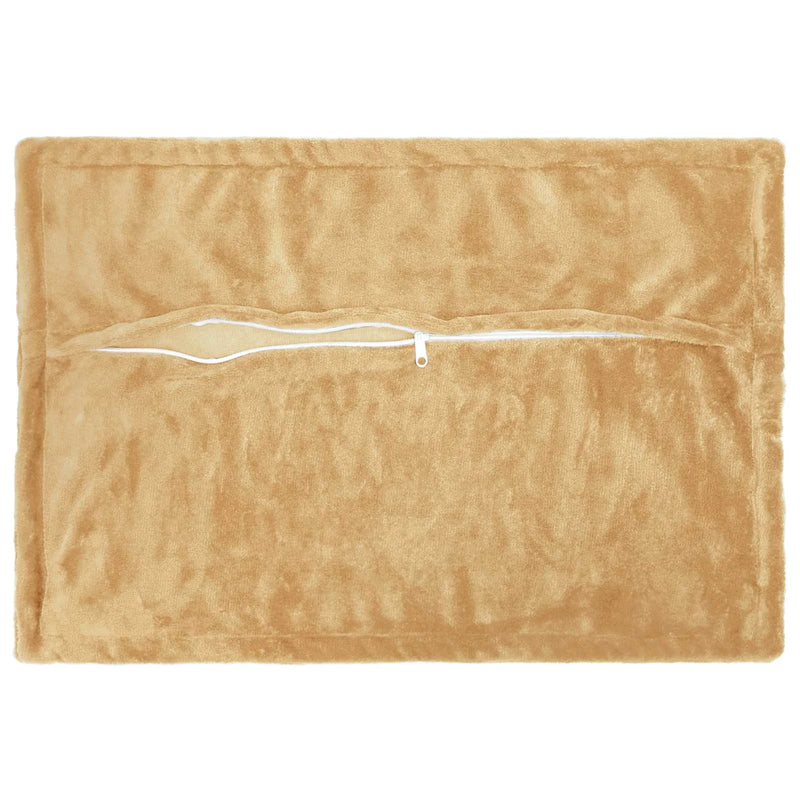 Throw Pillow 6 pcs HOUTEN Taupe 30 x 50 cm Flannel