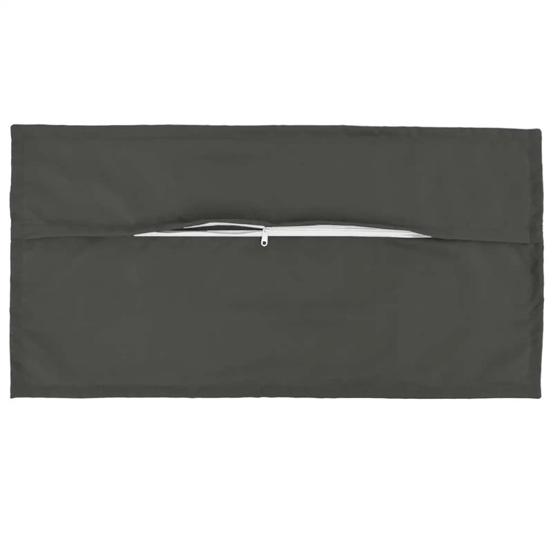 Cushion with Pillow HOUTEN 2 pcs Anthracite Polyester