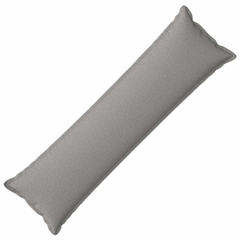 Cushion with Pillow HOUTEN Cloud Grey 40 x 145 cm Faux Linen
