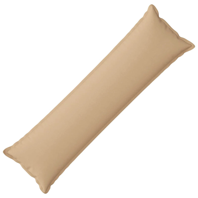 Cushion with Pillow HOUTEN Cream 40 x 145 cm Faux Linen