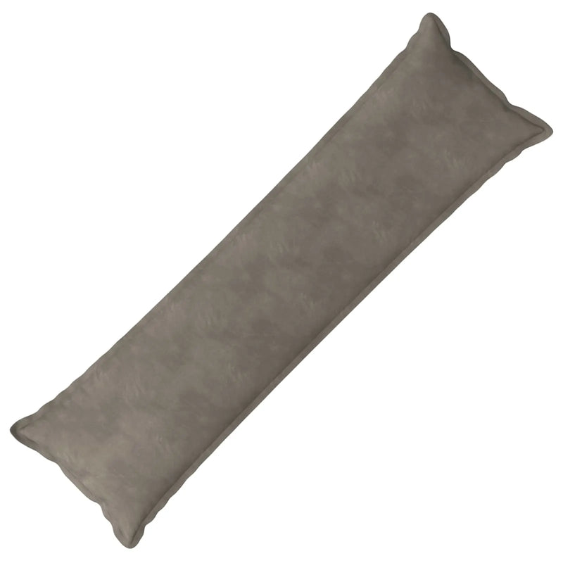 Cushion with Pillow HOUTEN Light Grey 40 x 145 cm Velvet