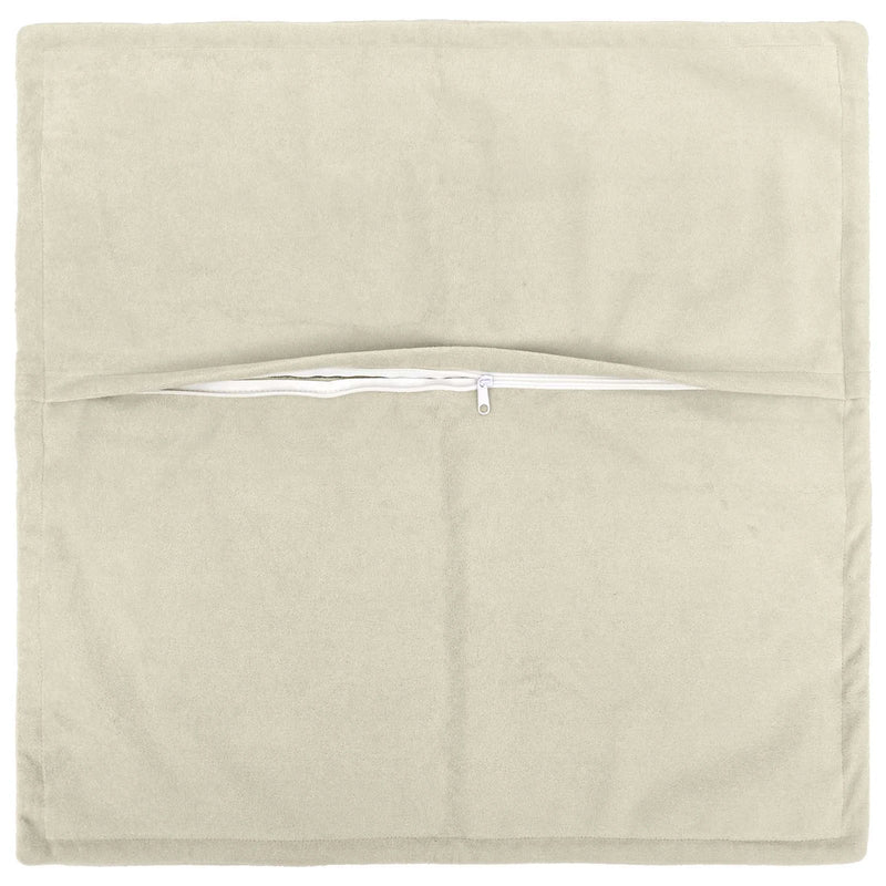Cushion with Pillow HOUTEN 2 pcs Cream Microfiber Fleece