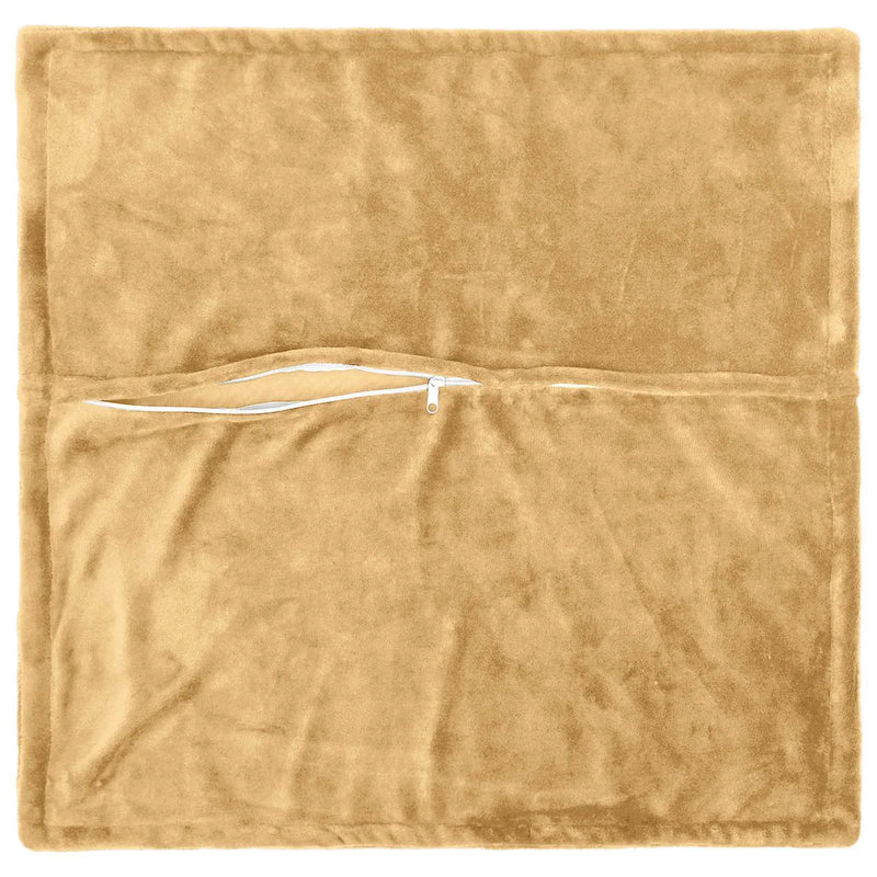 Throw Pillow 6 pcs HOUTEN Taupe 50 x 50 cm Flannel