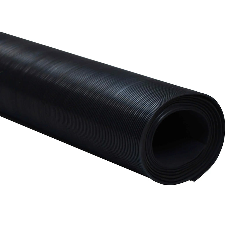 Floor Mat Black 1 x 2 m Rubber