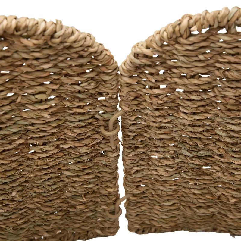 Christmas Tree Collar Round Natural Dia. 60 x 22 cm Seagrass