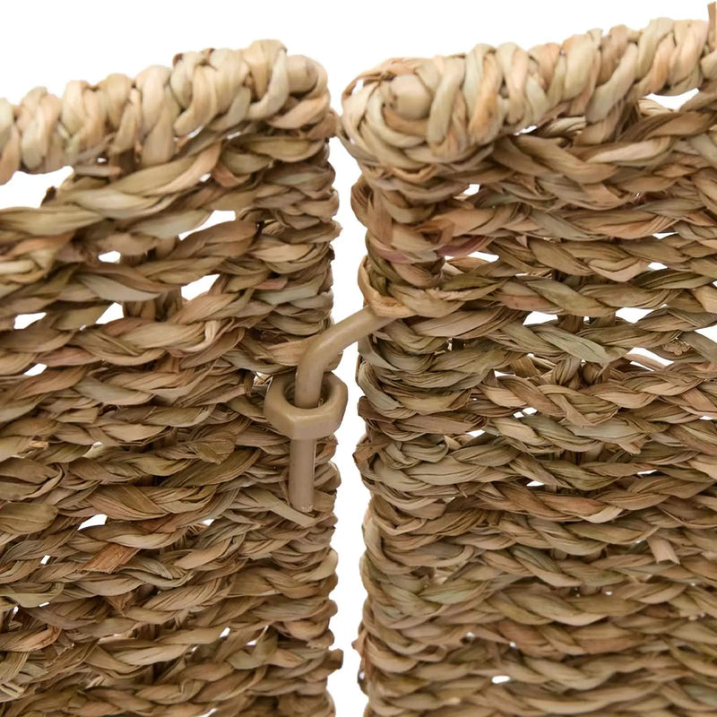 Christmas Tree Collar Round Natural Dia. 75 x 25 cm Seagrass