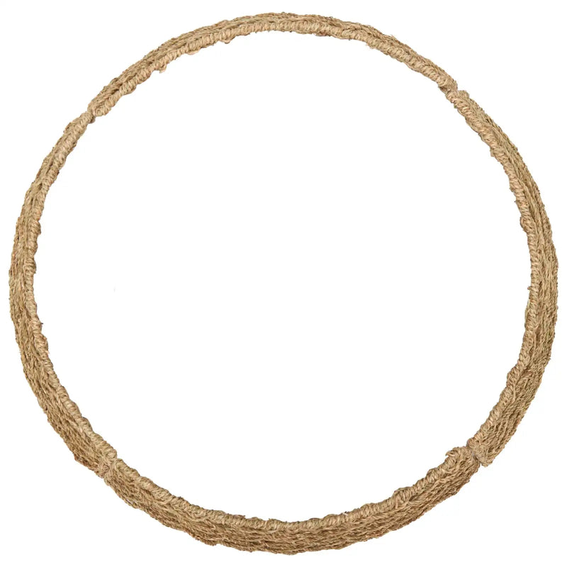 Christmas Tree Collar Round Natural Dia. 75 x 25 cm Seagrass