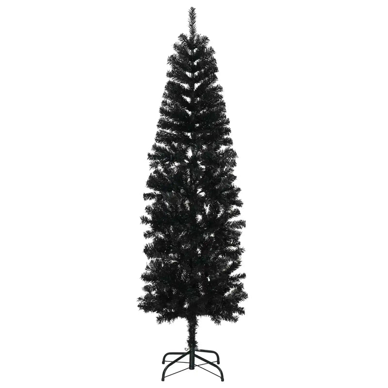 Artificial Slim Christmas Tree 180 cm 300 LEDs Warm White