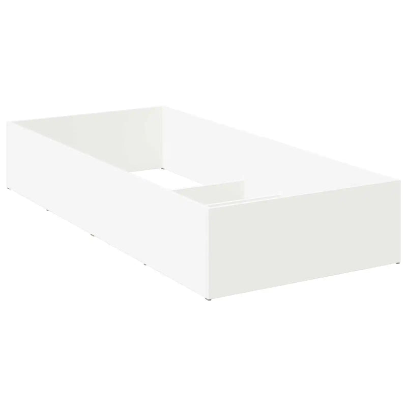 Bed Surround for Adjustable Bed Base White 90 x 190 cm