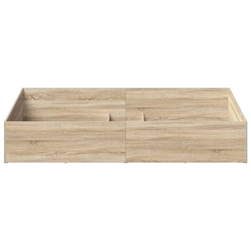 Bed Surround for Adjustable Bed Base Sonoma Oak 90 x 190 cm
