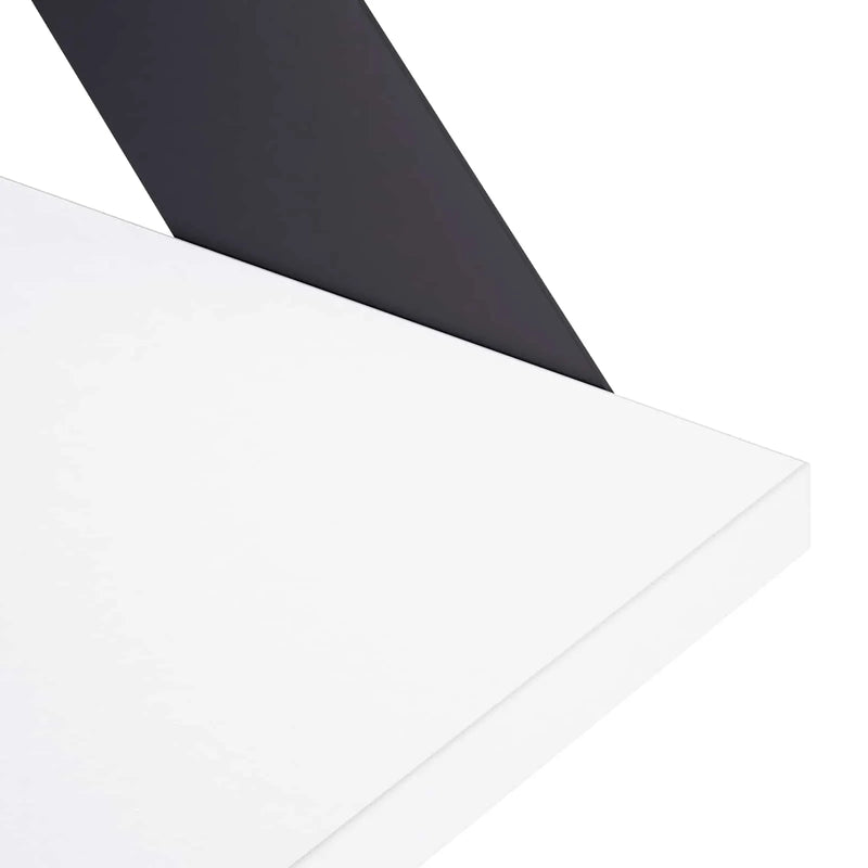 Wall Shelves 2 pcs White 70 x 20 x 17 cm