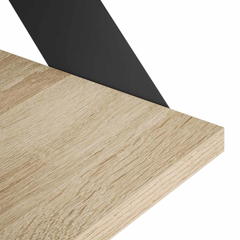 Wall Shelves 2 pcs Sonoma Oak 80 x 20 x 17 cm