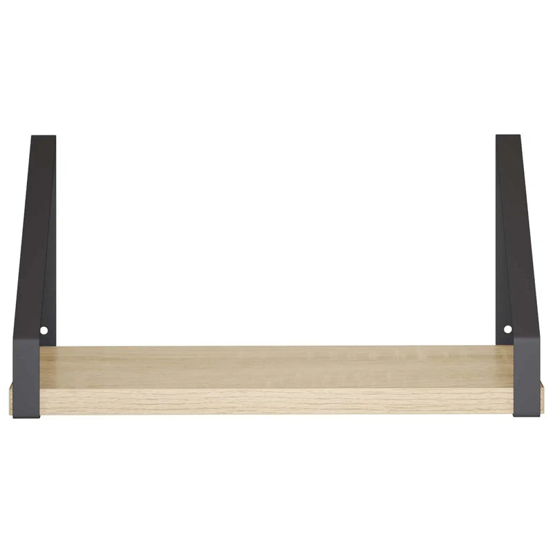 Wall Shelves 2 pcs Sonoma Oak 30 x 16 x 15.5 cm