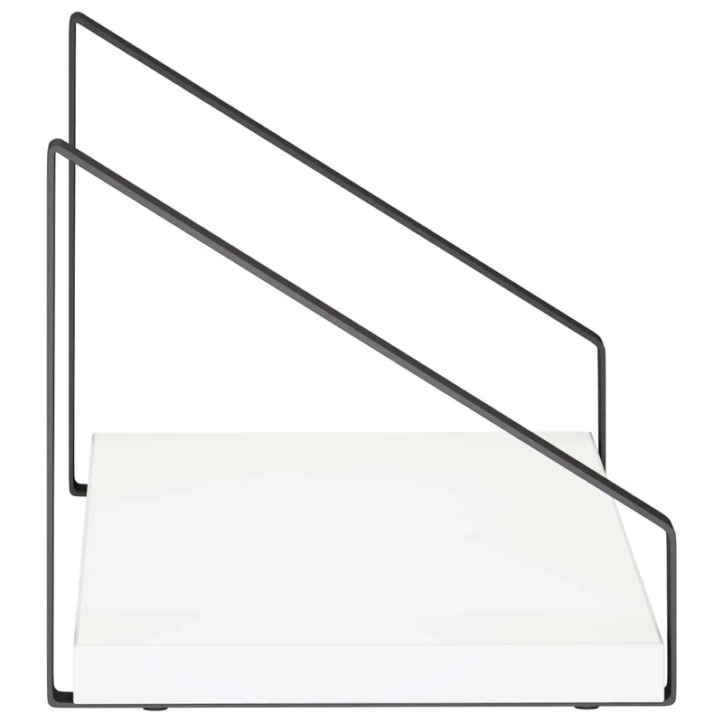 Wall Shelves 2 pcs White 35 x 16 x 15.5 cm